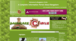 Desktop Screenshot of bangalorecircle.com